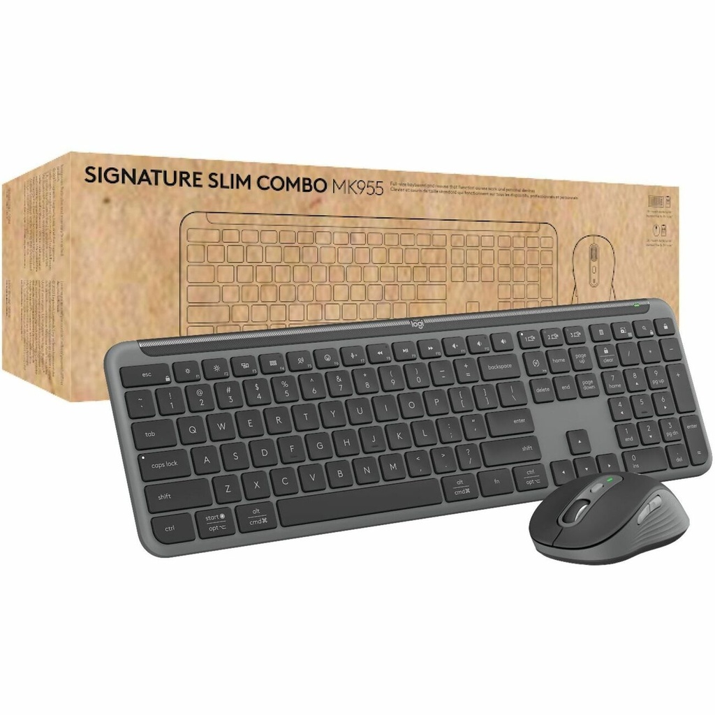 Logitech Signature Slim MK955 for Business Wireless Keyboard and Mouse