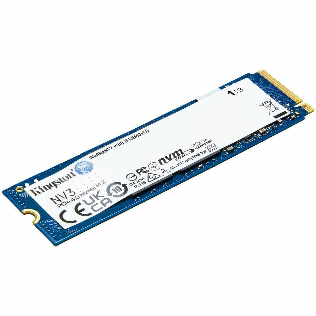 Kingston NV3 1 TB Solid State Drive - M.2 2280 Internal - PCI Express