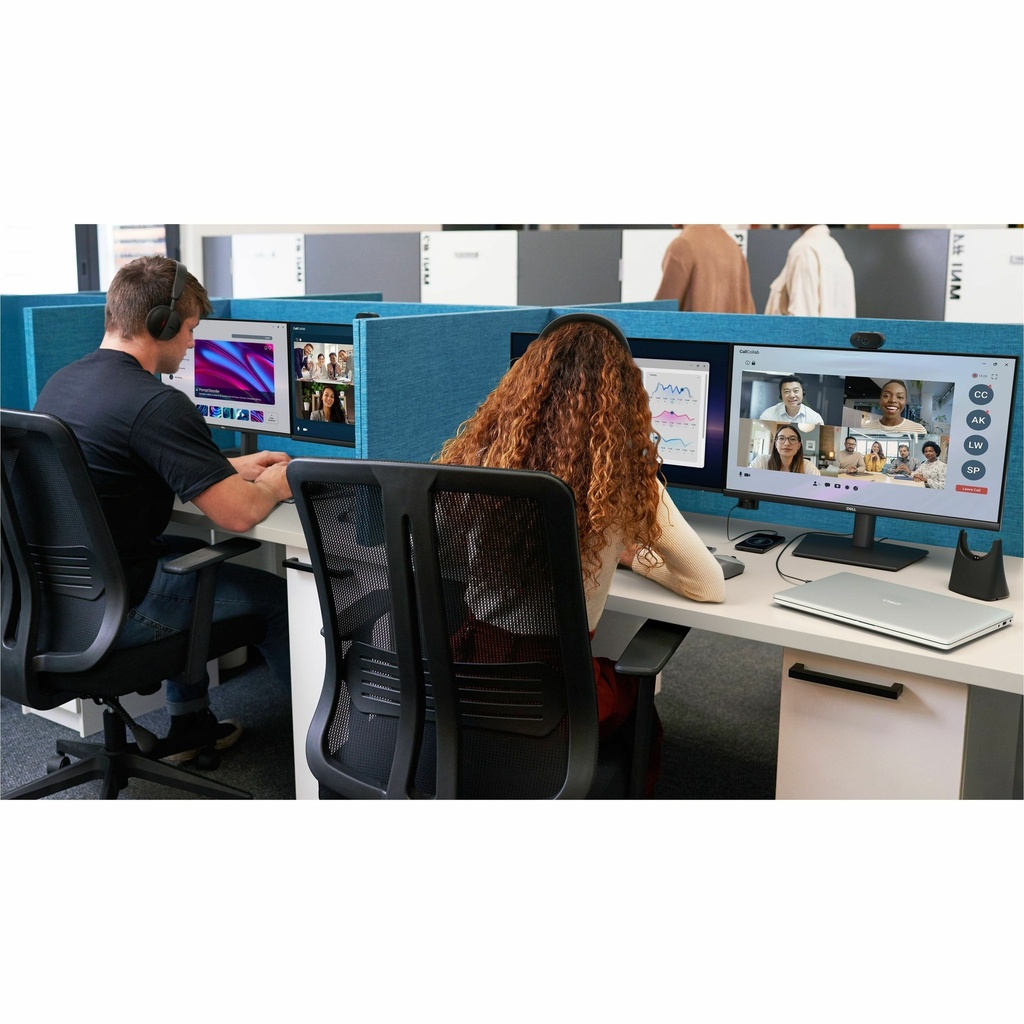 Dell Pro P P2426HEV 24" Class Webcam Full HD LCD Monitor - 16:9 - Blac