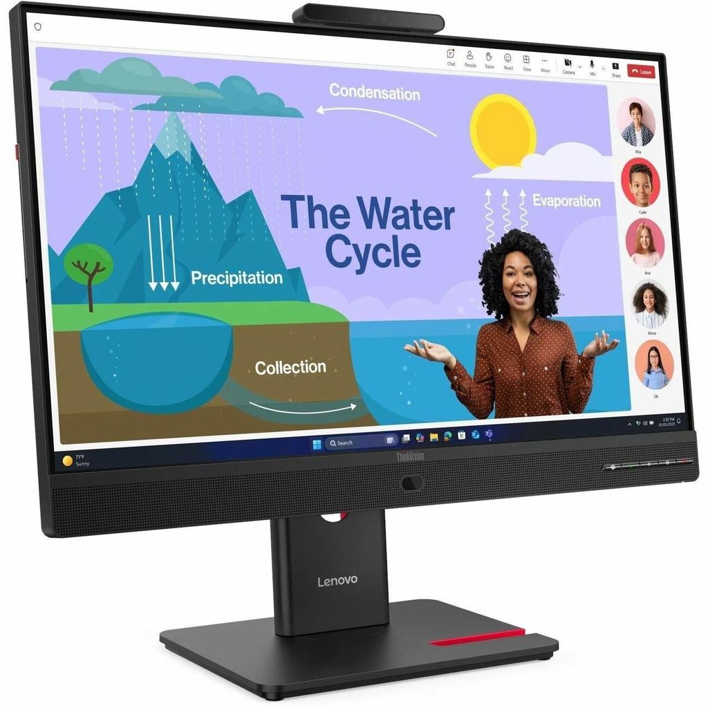 Lenovo ThinkVision T24D-4v 24" Class Webcam Full HD LED Monitor - 16:9