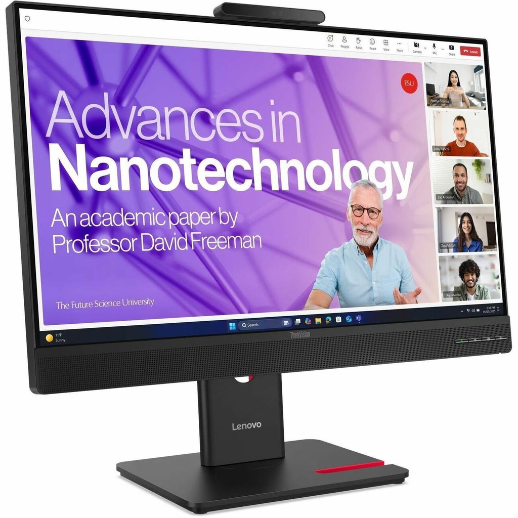 Lenovo ThinkVision T24-4v 24" Class Webcam Full HD LED Monitor - 16:9