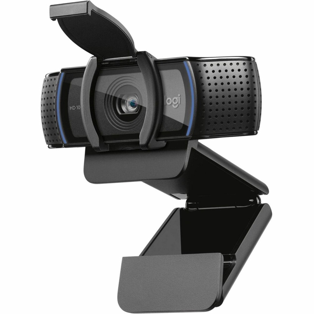 Logitech C920S Full HD Pro Webcam, 1080p/30fps Video Calling, Clear St