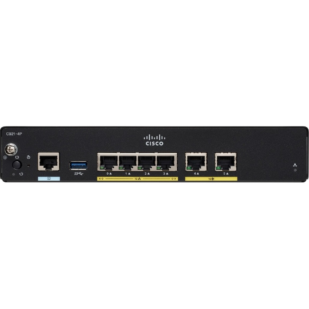 Cisco C931-4P 1 SIM Cellular, Ethernet, ADSL2, VDSL2+ Modem/Wireless R