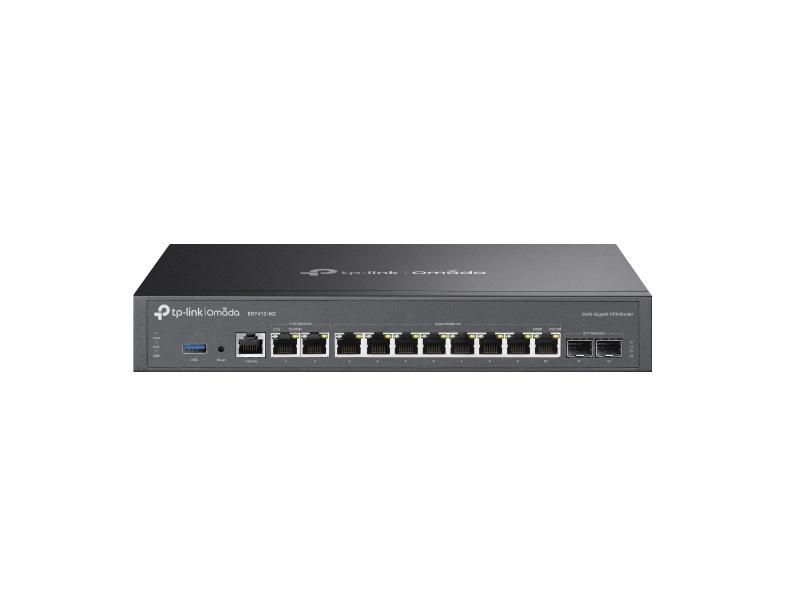 Omada Multi-Gigabit VPN Router PORT: 2 2.5G WAN/LAN RJ45 Port, 2 Gigab