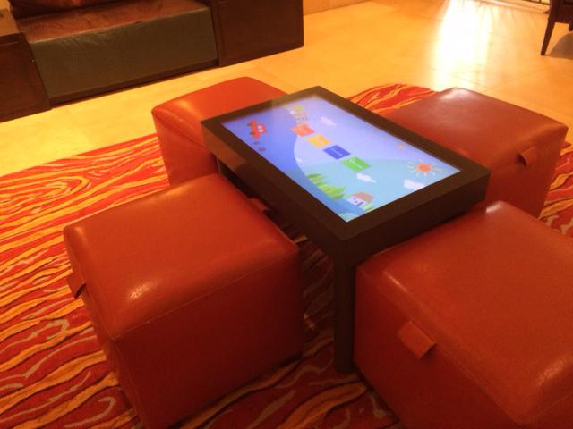 Customer chooses 4 multi-touch games to be pre-installed on hardware.