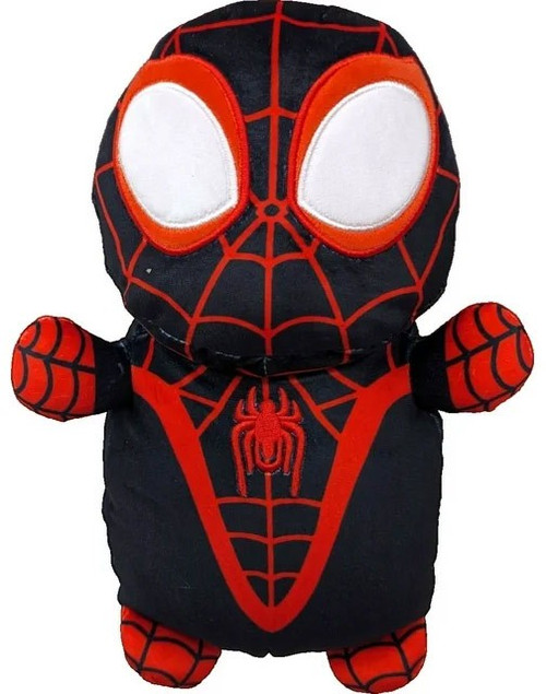 Squishmallows Marvel HugMees Miles Morales 10-Inch Plush (UPC 196566202634)