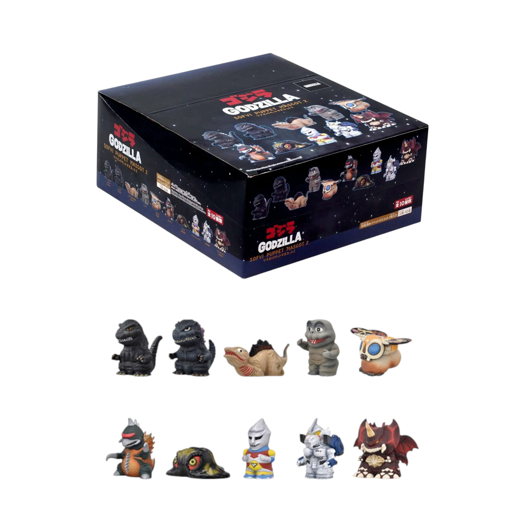 Godzilla Finger Puppet Series 2 Blind Boxes - Single Blind Box (Random)