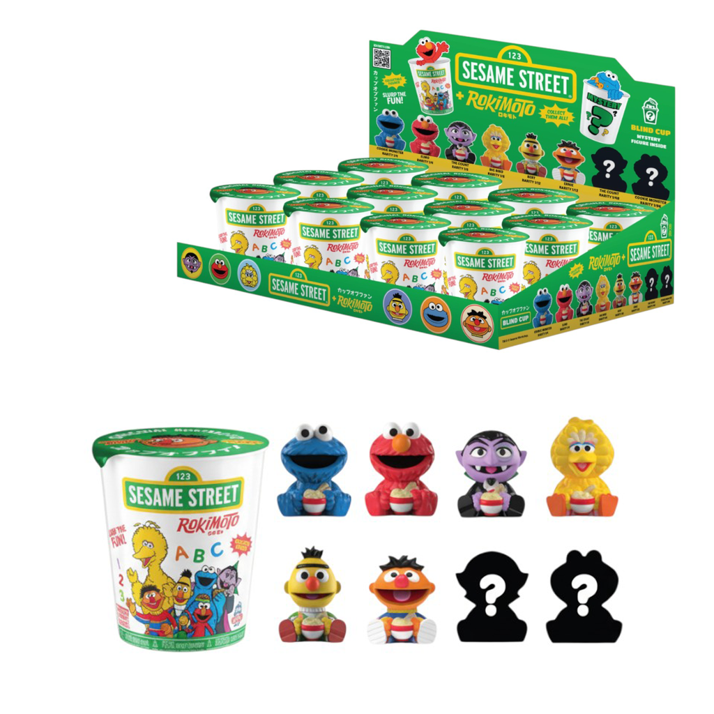 Ramen Cup Figures Blind Boxes Sesame Street - Single Blind Box (Random)