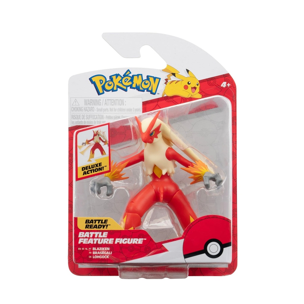 Pokemon Blaziken 4.5-inch Battle Feature Figure
