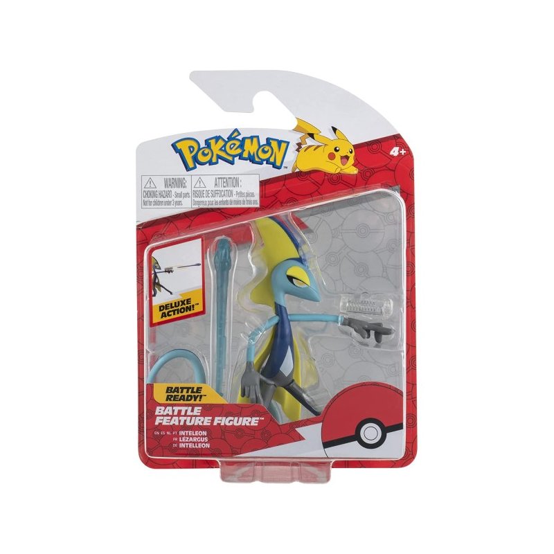 Pokemon Inteleon 4.5-inch Battle Feature Figure
