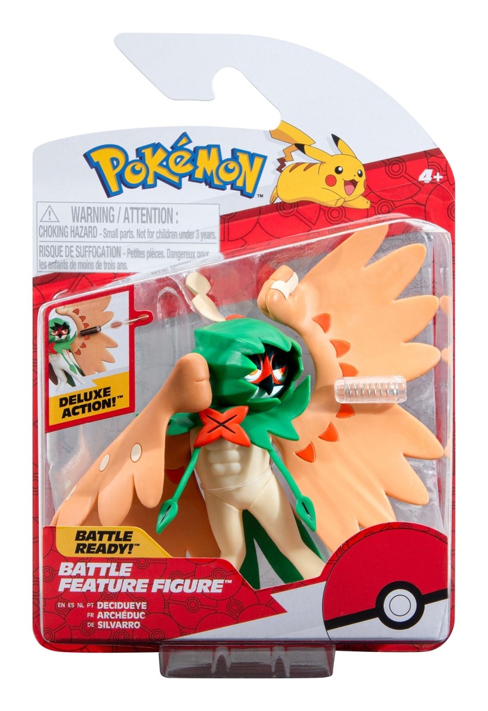 Pokemon Decidueye 4.5-inch Battle Feature Figure