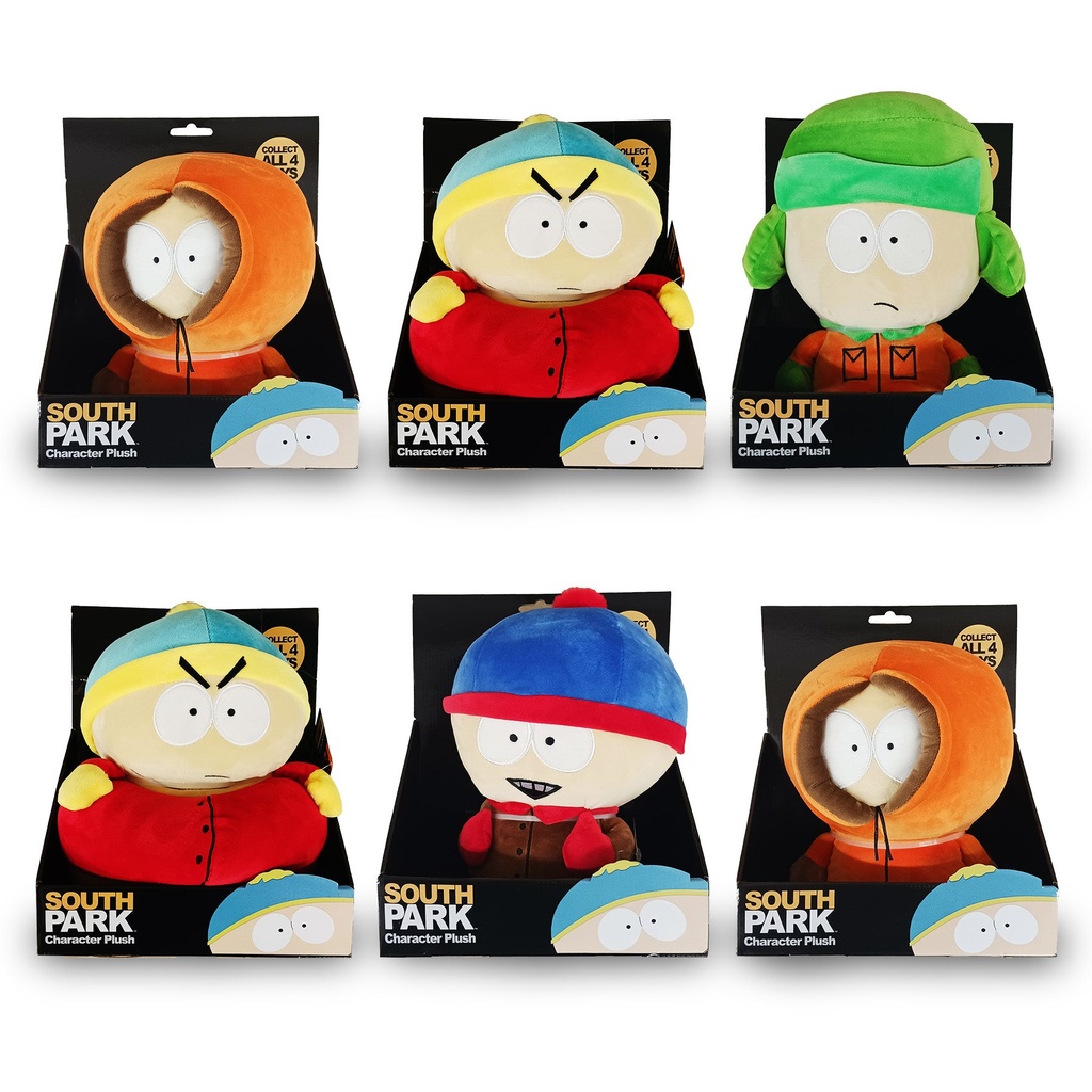 [XY-T2592] Southpark 10" Plush - 6 Pack
