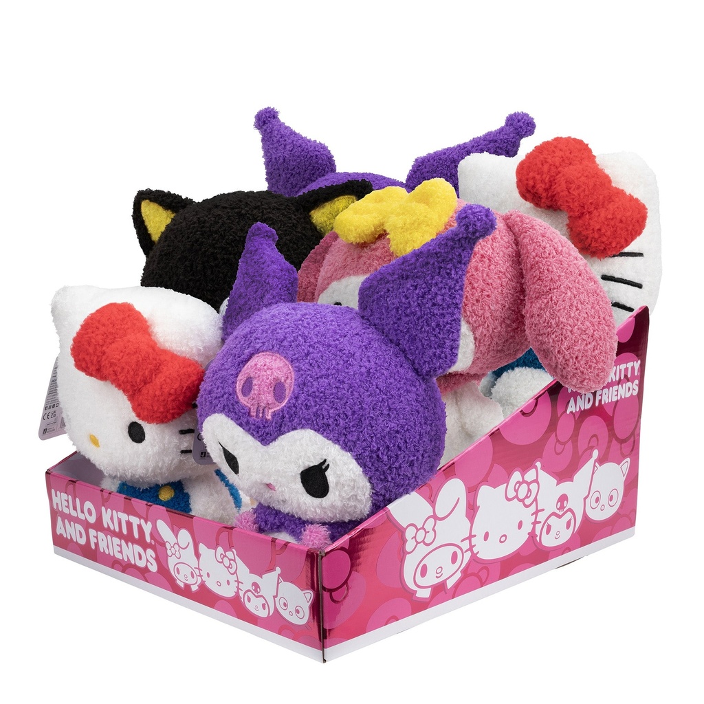 [XY-T03990] Hello Kitty 8" Plush Assortment 6 Pack
