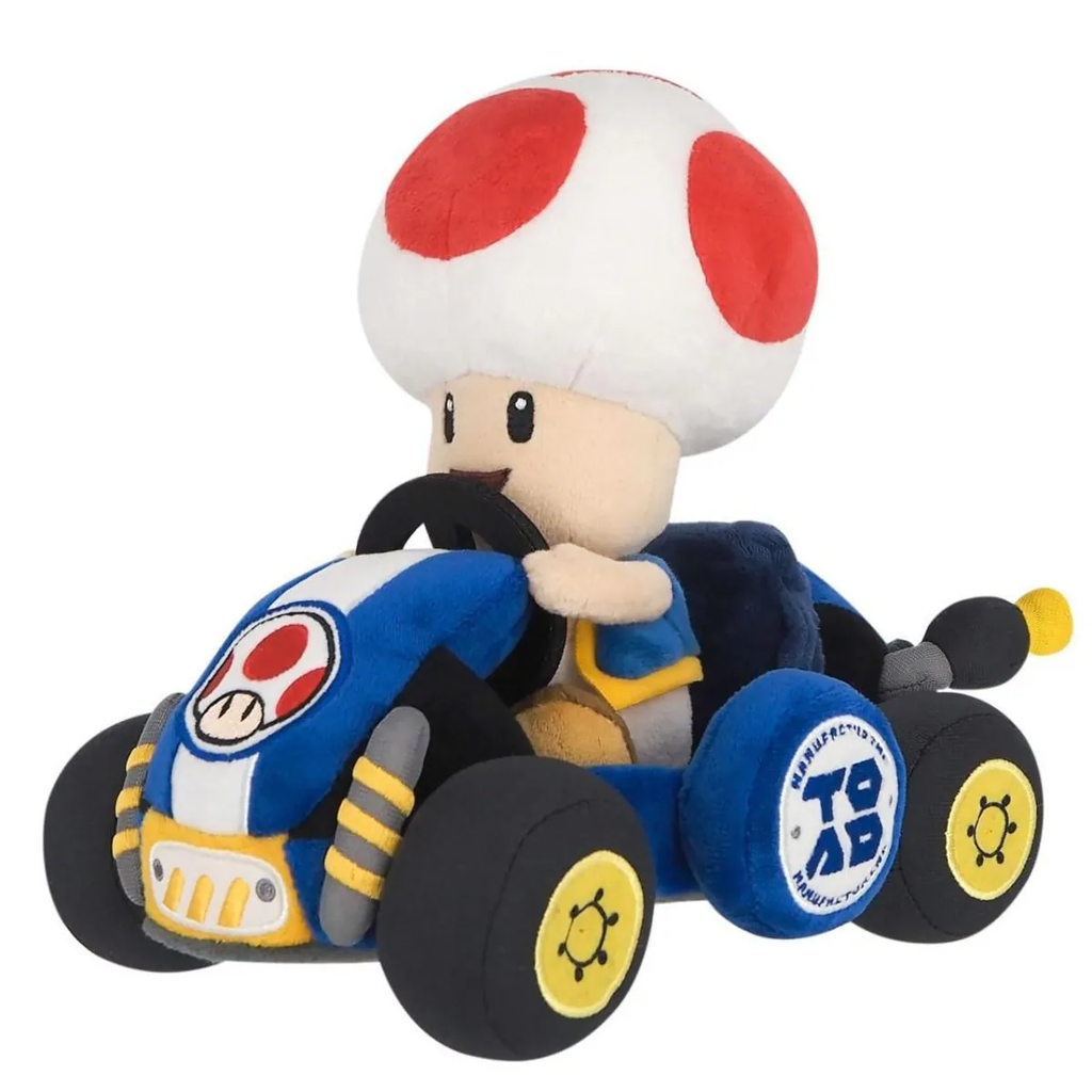 Toad in Kart 9" Plush