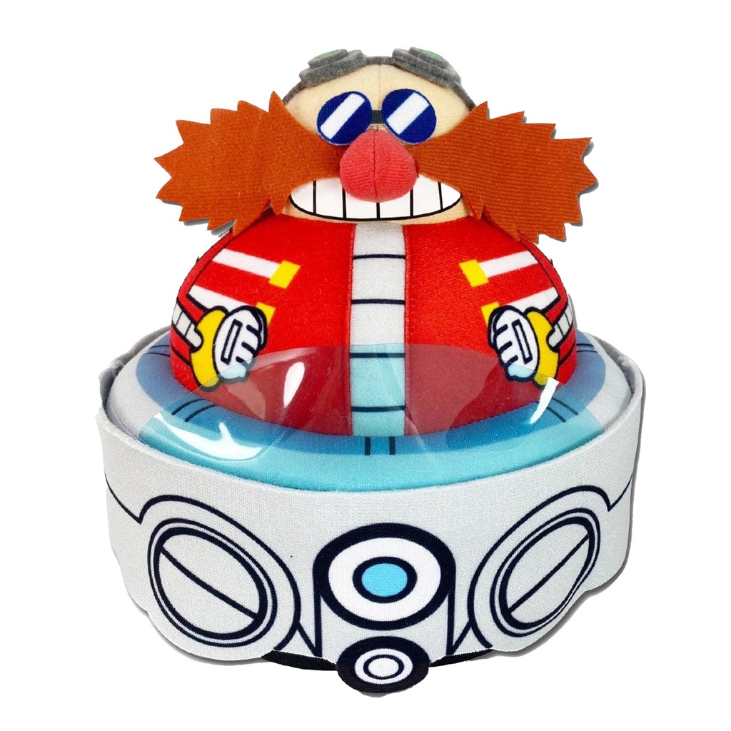 [XY-T77371] Robotnik Dr. Eggman Mobile 8" Plush