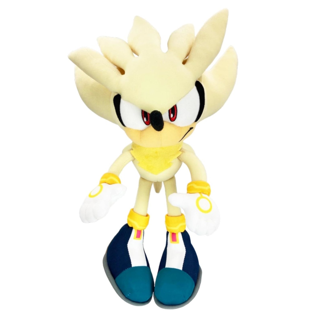 [XY-T77393] Super Silver Sonic 10" Plush
