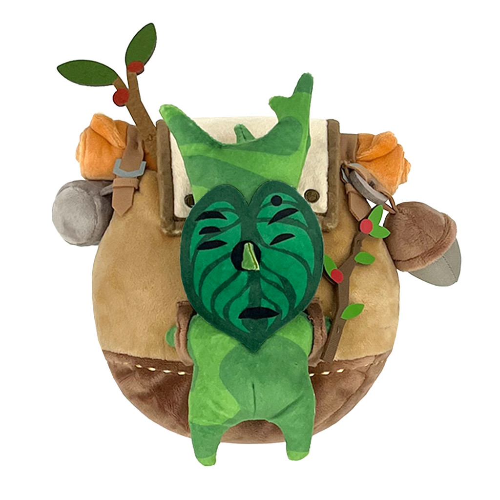 [XY-T6425] Korok Brown Backpack 7" Plush