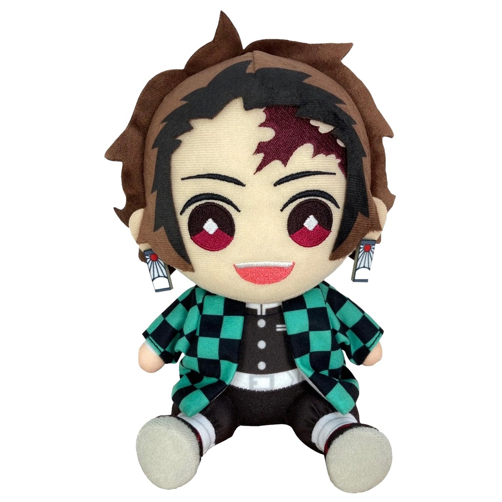[XY-T77099] Demon Slayer Tanjiro Kamado Sitting 7" Plush