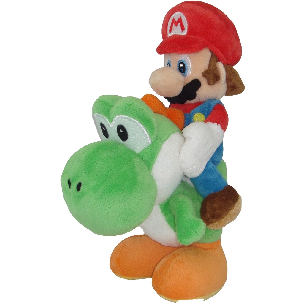 [XY-T9001] Mario Riding Yoshi 8" Plush