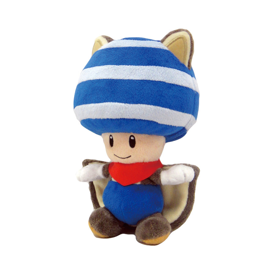 [XY-T1315] Flying Squirrel Toad 8" Plush (Blue)