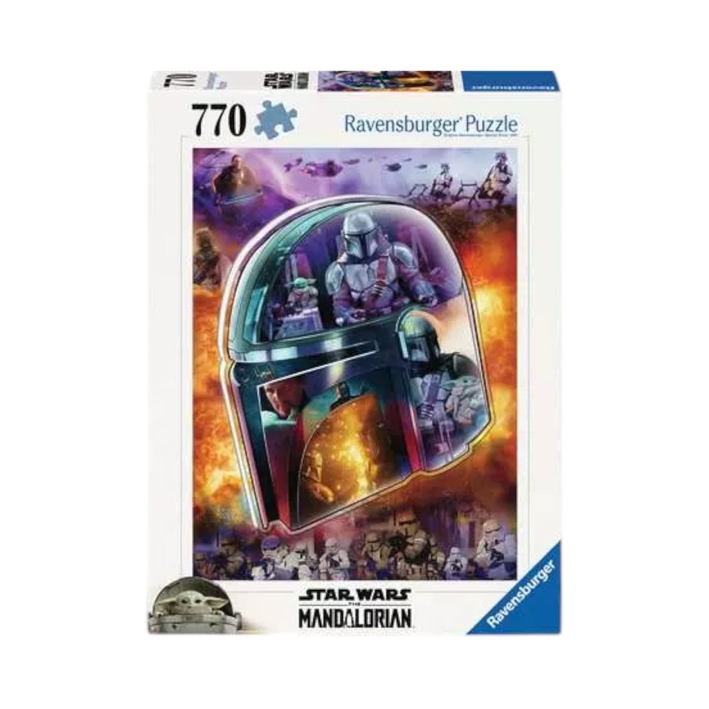 Star Wars: The Mandalorian Helmet Puzzle Large Format 770 Pieces