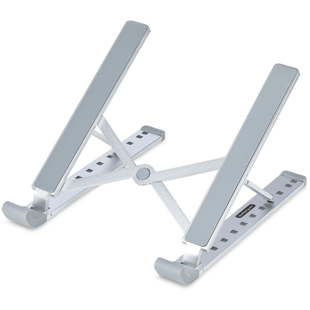 StarTech Foldable Laptop Riser Stand, Portable Height Adjustable Ergon