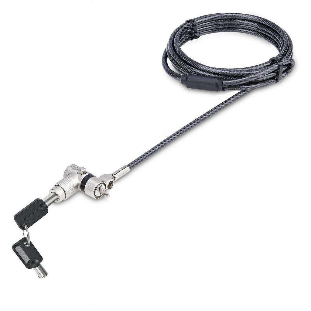 StarTech 25-Pack Universal Laptop Lock 6.6ft, Keyed Alike Locking Cabl