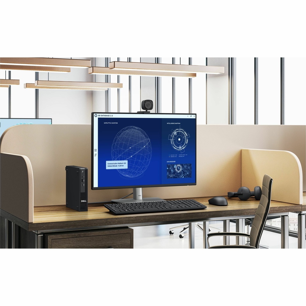 Dell Pro Micro QCM1250 Desktop Computer - Intel Core Ultra 7 265T - vP