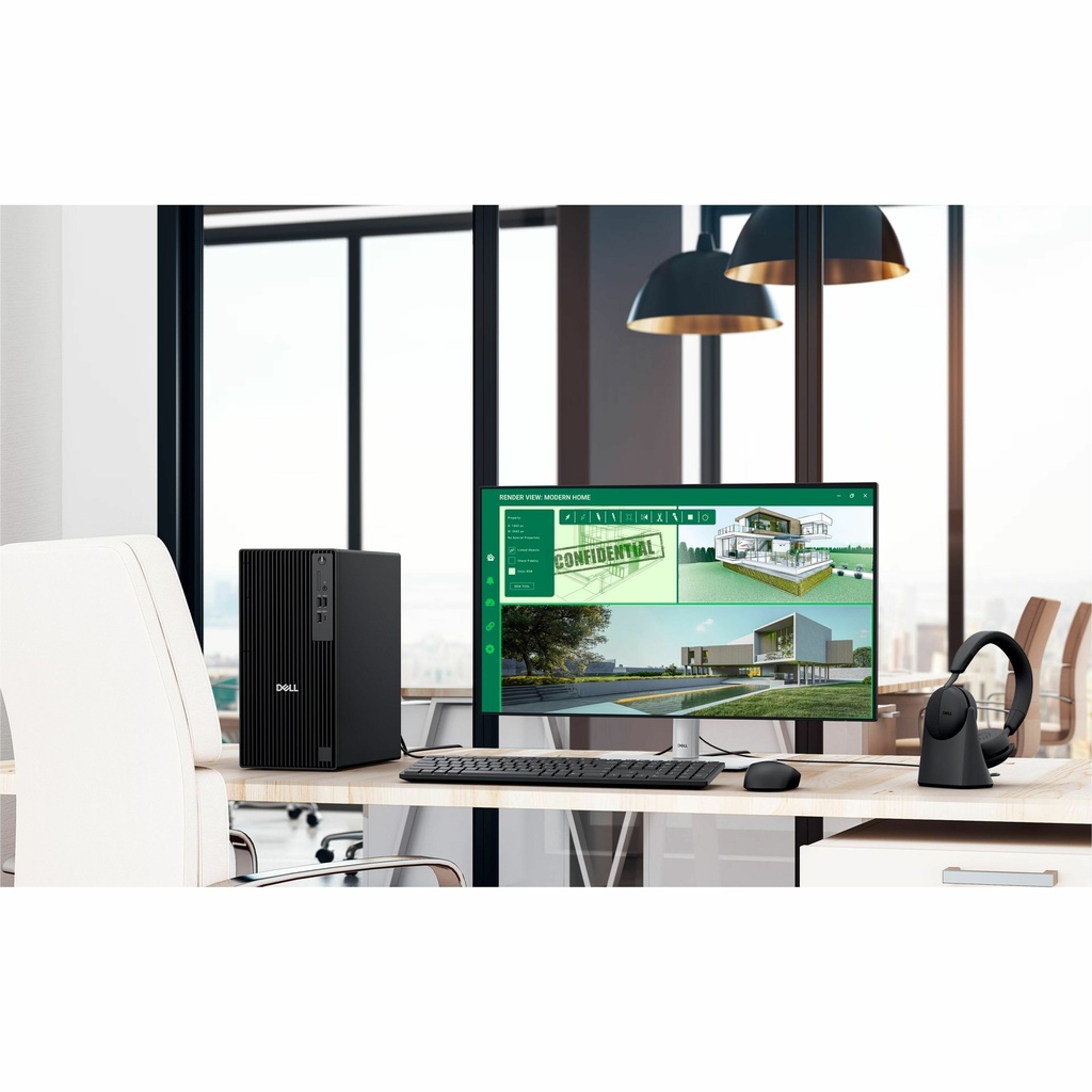 Dell Pro Tower Plus QBT1250 Desktop Computer - Intel Core Ultra 9 285