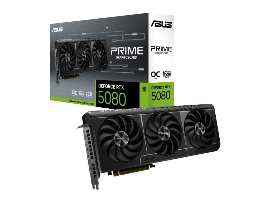 [TDS-15590822] The SFF-Ready ASUS Prime GeForce RTX 5080 EVO 16GB GDDR7 OC Edition Gr