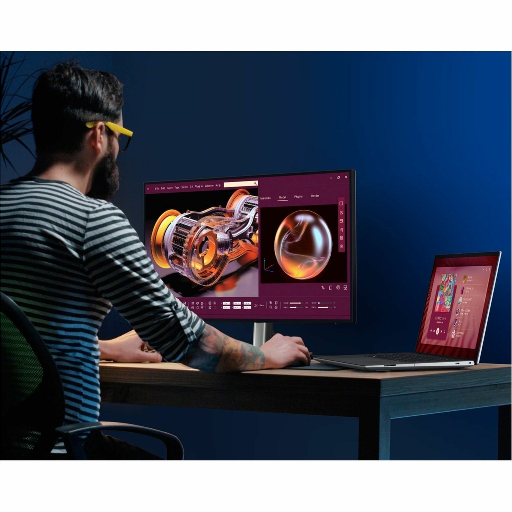 [DH-U2725QE] Dell UltraSharp U2725QE 27" Class 4K UHD LED Monitor - 16:9 - Black, S