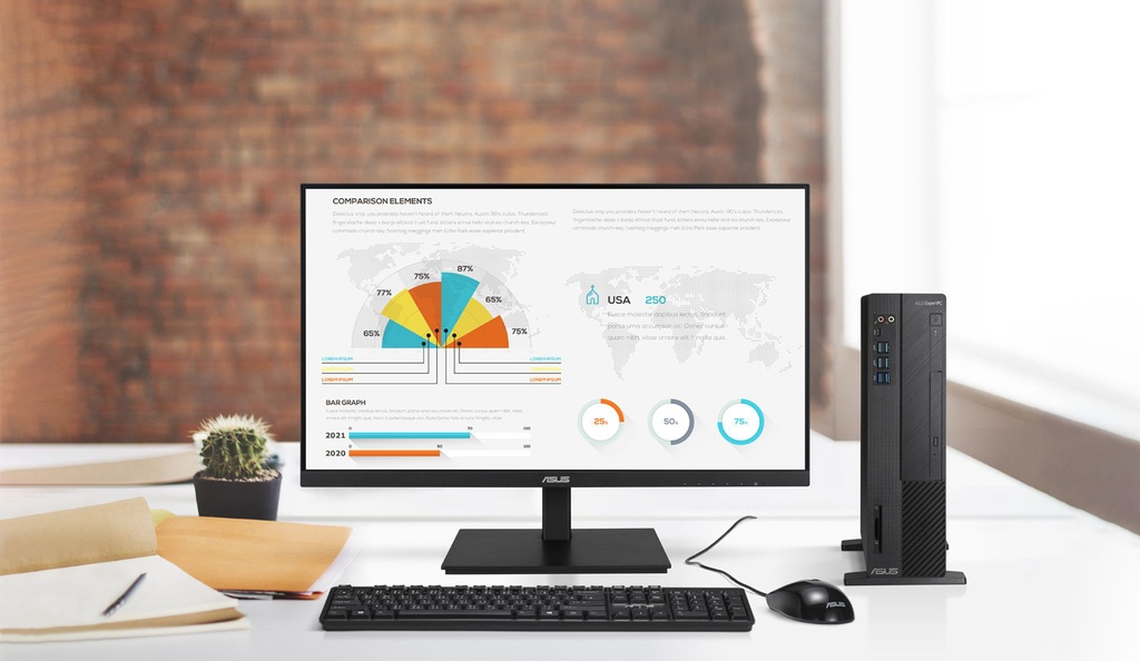 Asus VA24DQSB 24" Class Full HD LCD Monitor - 16:9