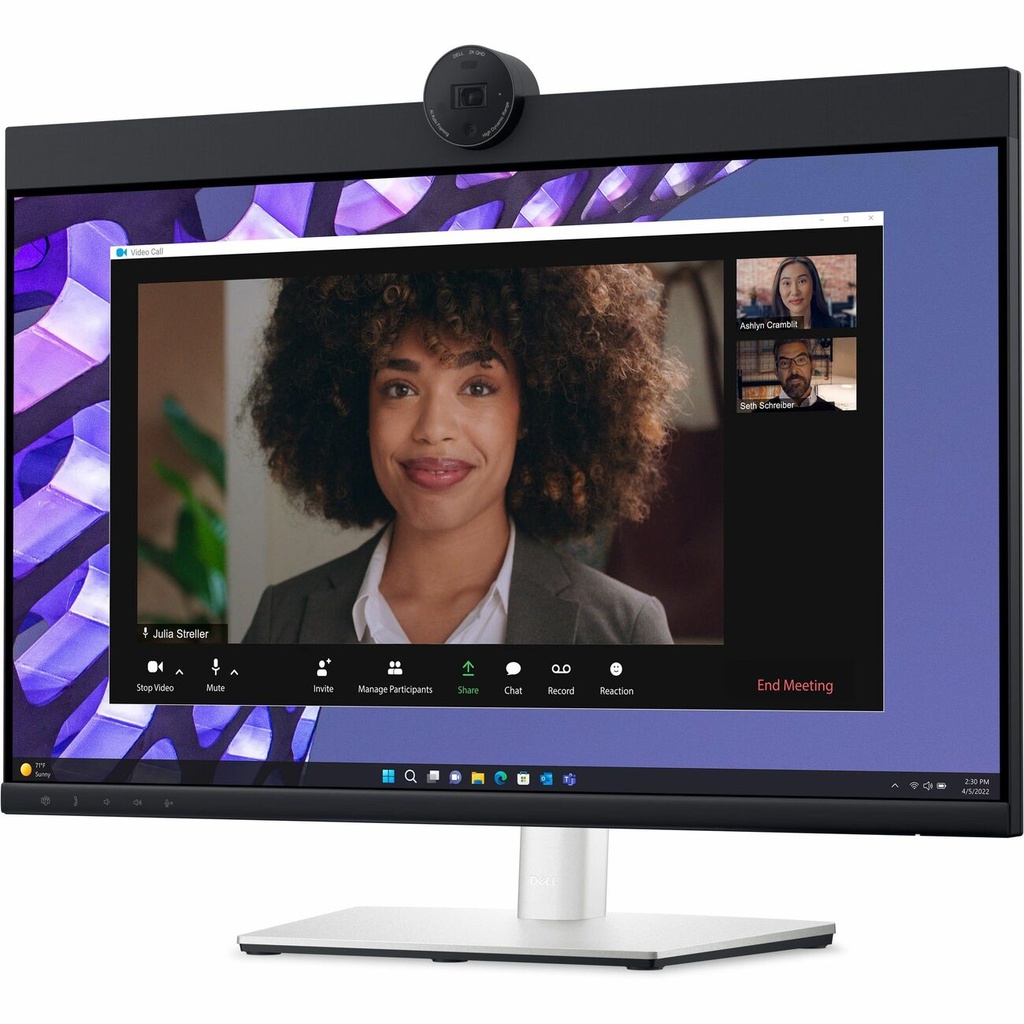 Dell P2424HEB 24" Class Webcam Full HD LED Monitor - 16:9 - Black, Sil