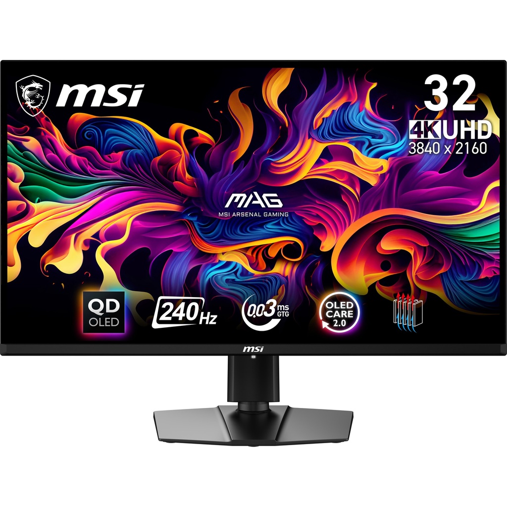 [DH-MAG321UPXQDOLED] MSI MAG 321UPX QD-OLED - MAG321UPXQDOLED - Gaming Monitor - 31.5" UHD