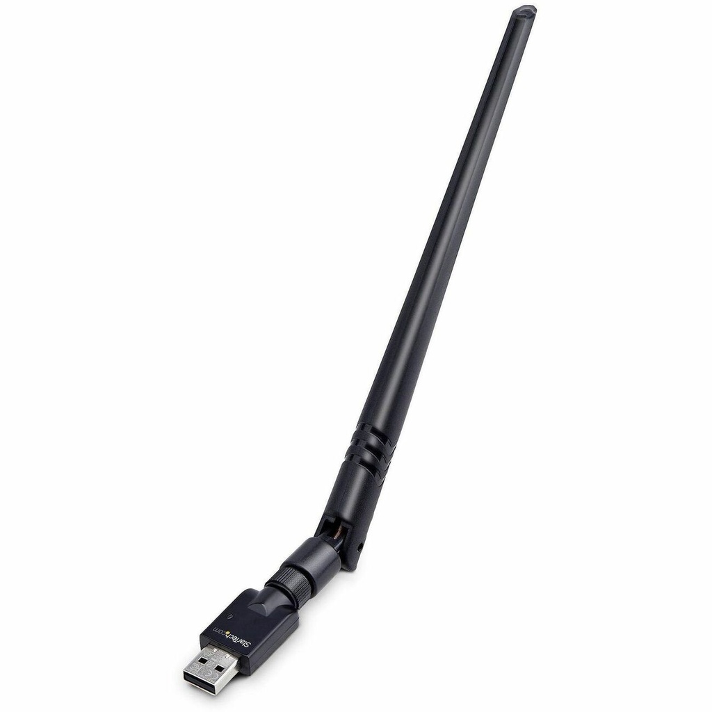 StarTech USB Bluetooth 5.3 Adapter, Class 1, USB Bluetooth Dongle for
